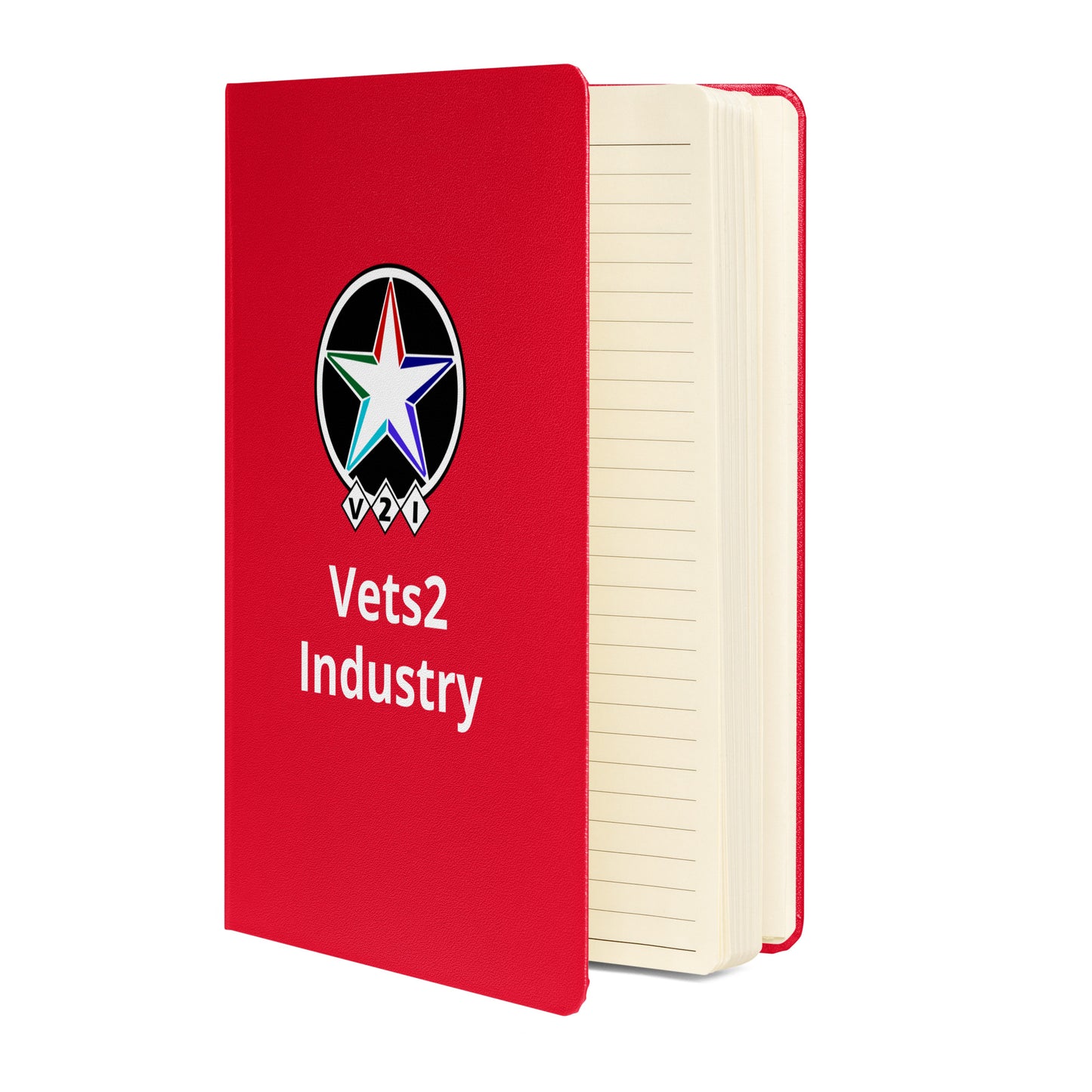 Vets2Industry Hardcover Bound Notebook