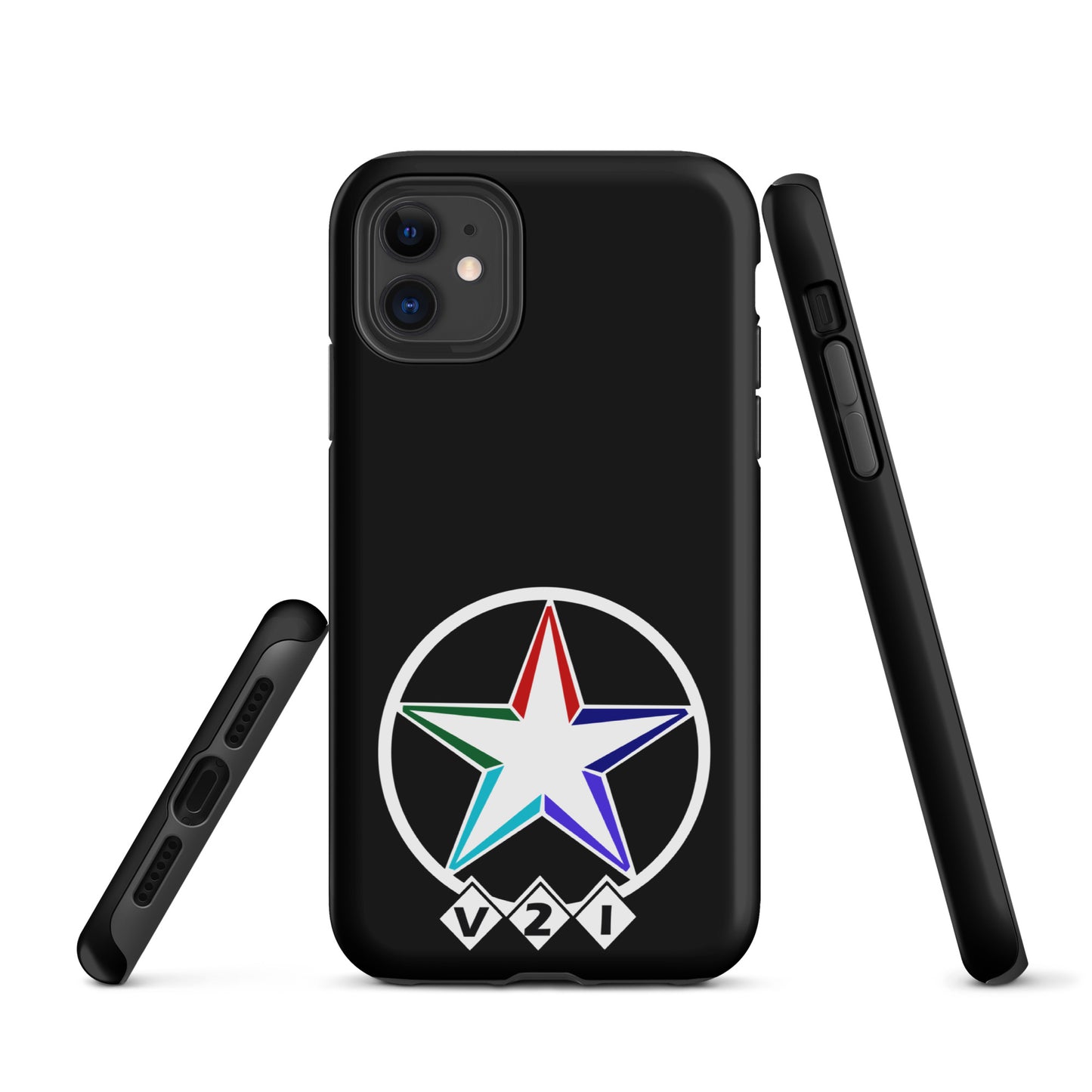 Vets2Industry Black Tough Case for iPhone®