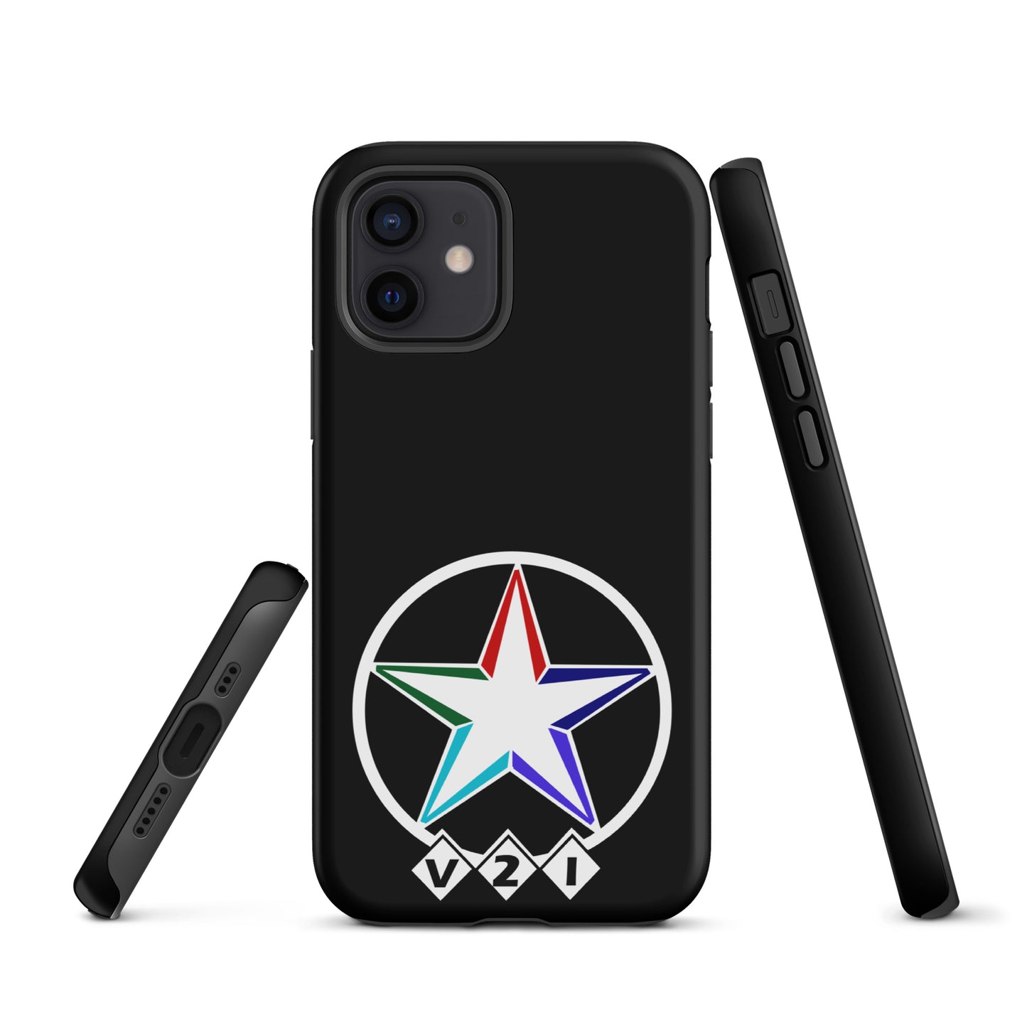 Vets2Industry Black Tough Case for iPhone®