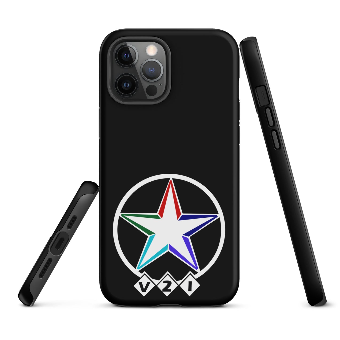 Vets2Industry Black Tough Case for iPhone®