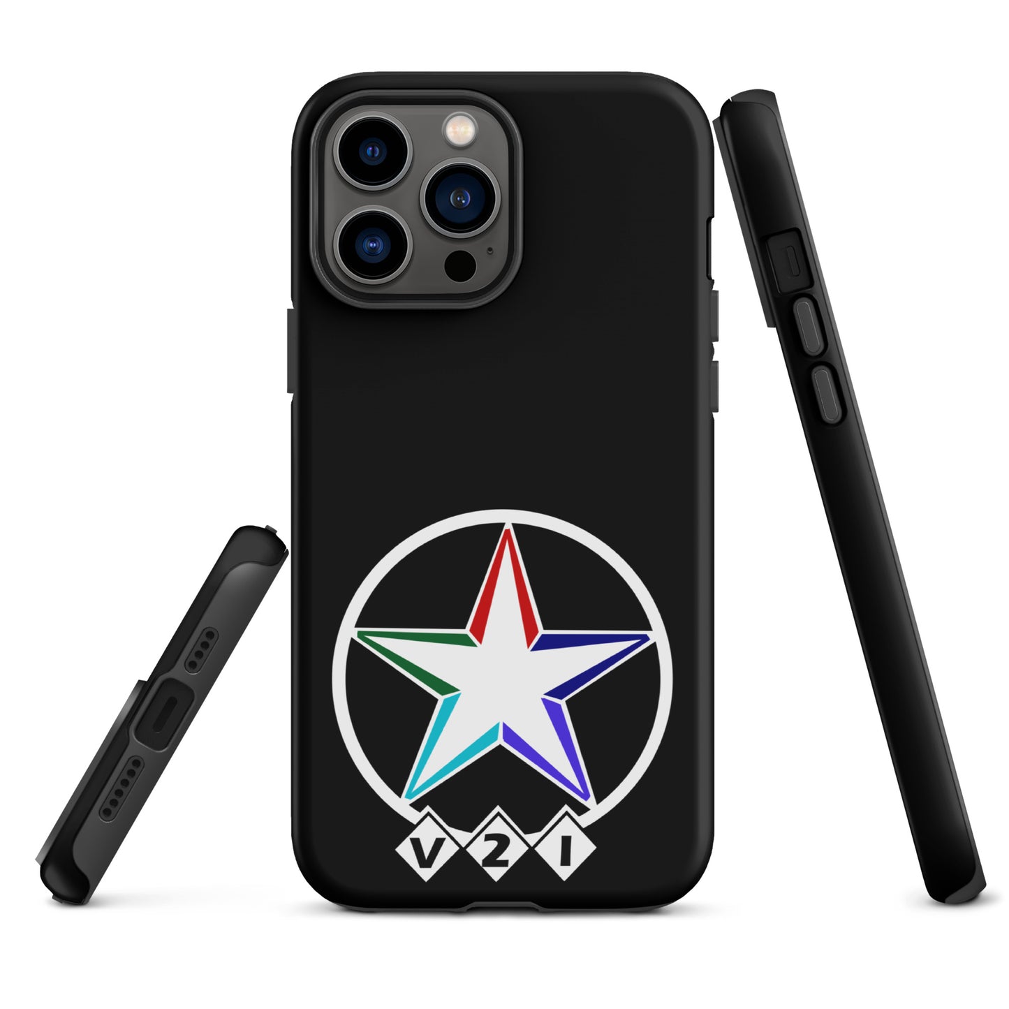 Vets2Industry Black Tough Case for iPhone®