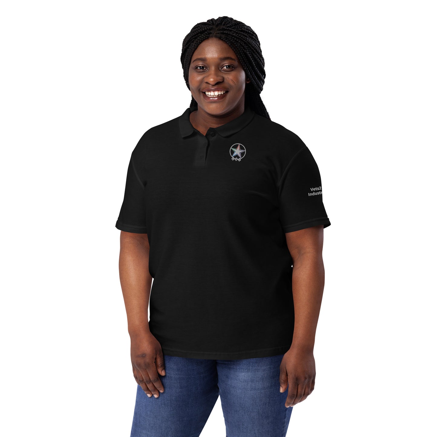 Vets2Industry Women’s Pique Polo Shirt