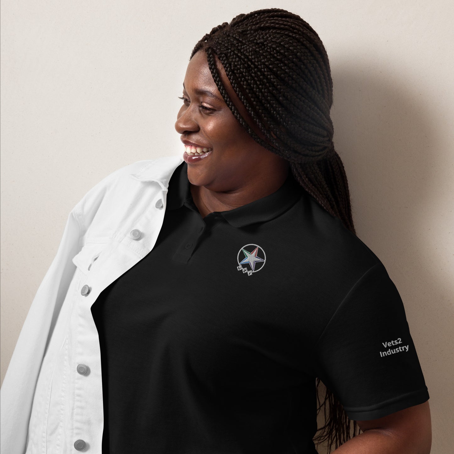 Vets2Industry Women’s Pique Polo Shirt