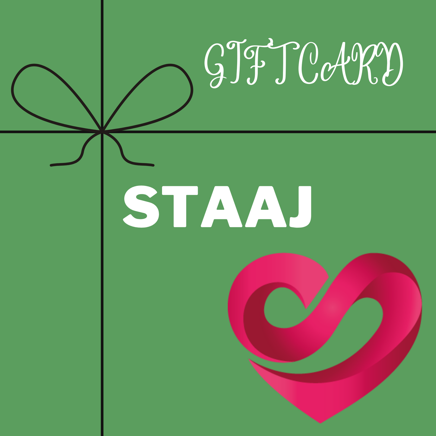 STAAJ Shop Gift Card