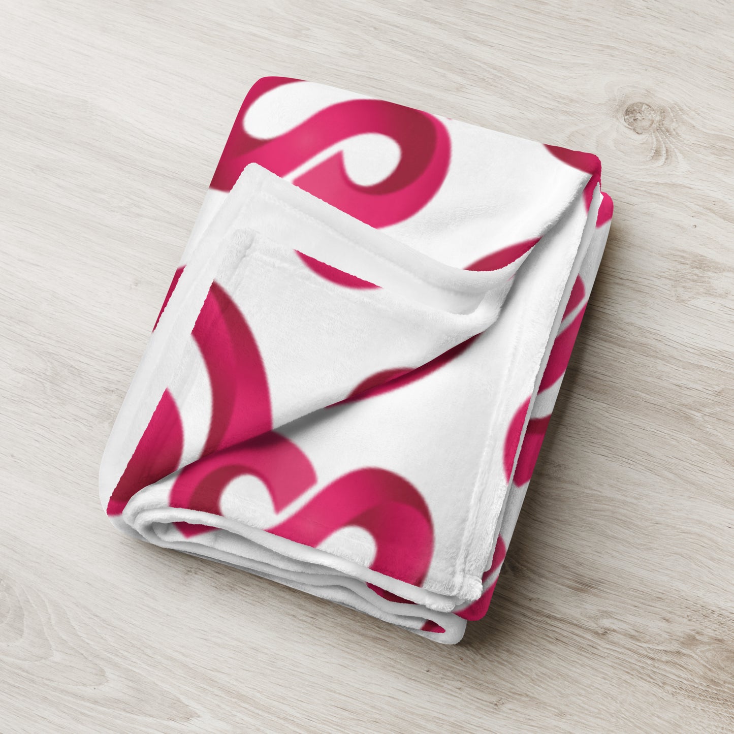 STAAJ Large Heart-S White Blanket