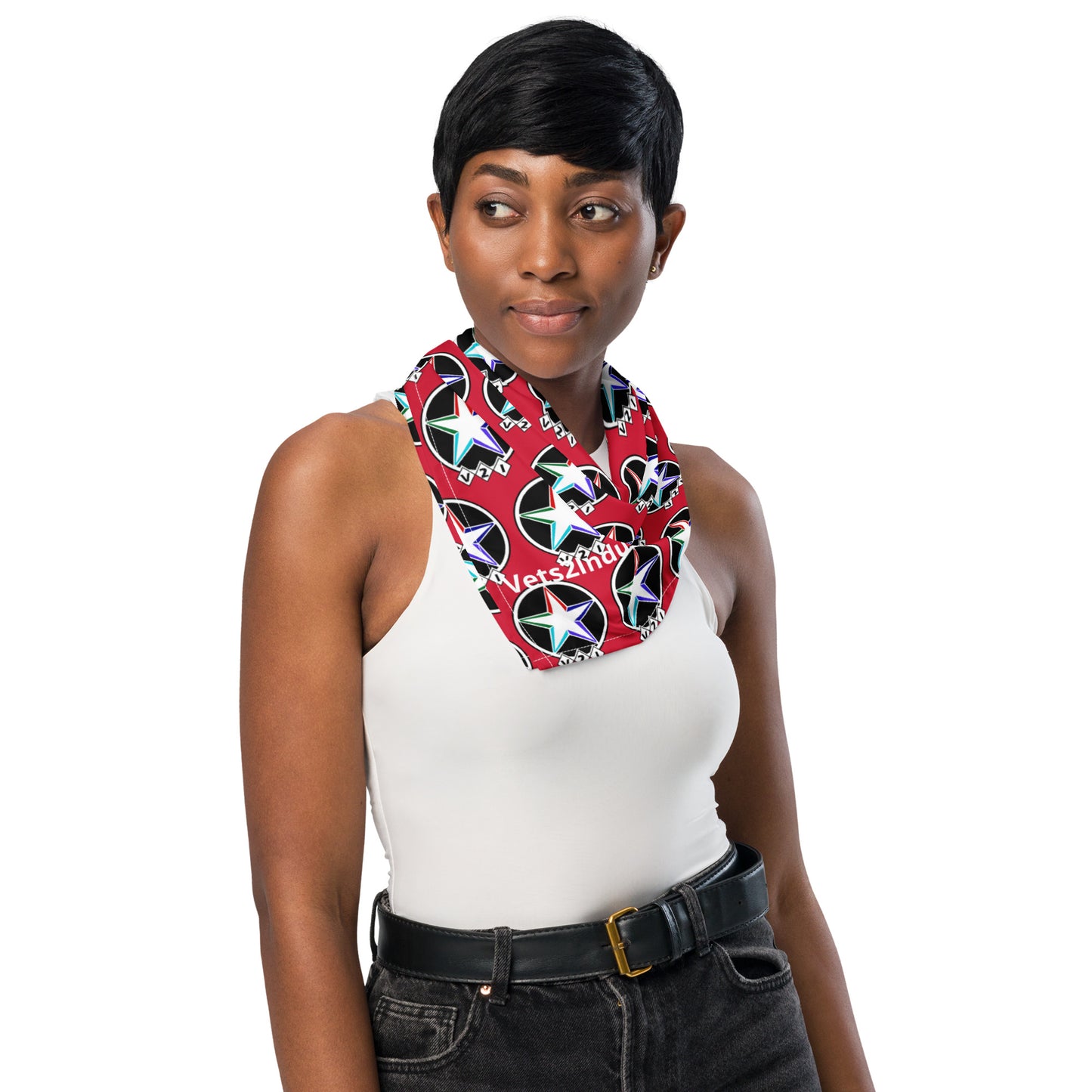 Vets2Industry All-over Print Bandana