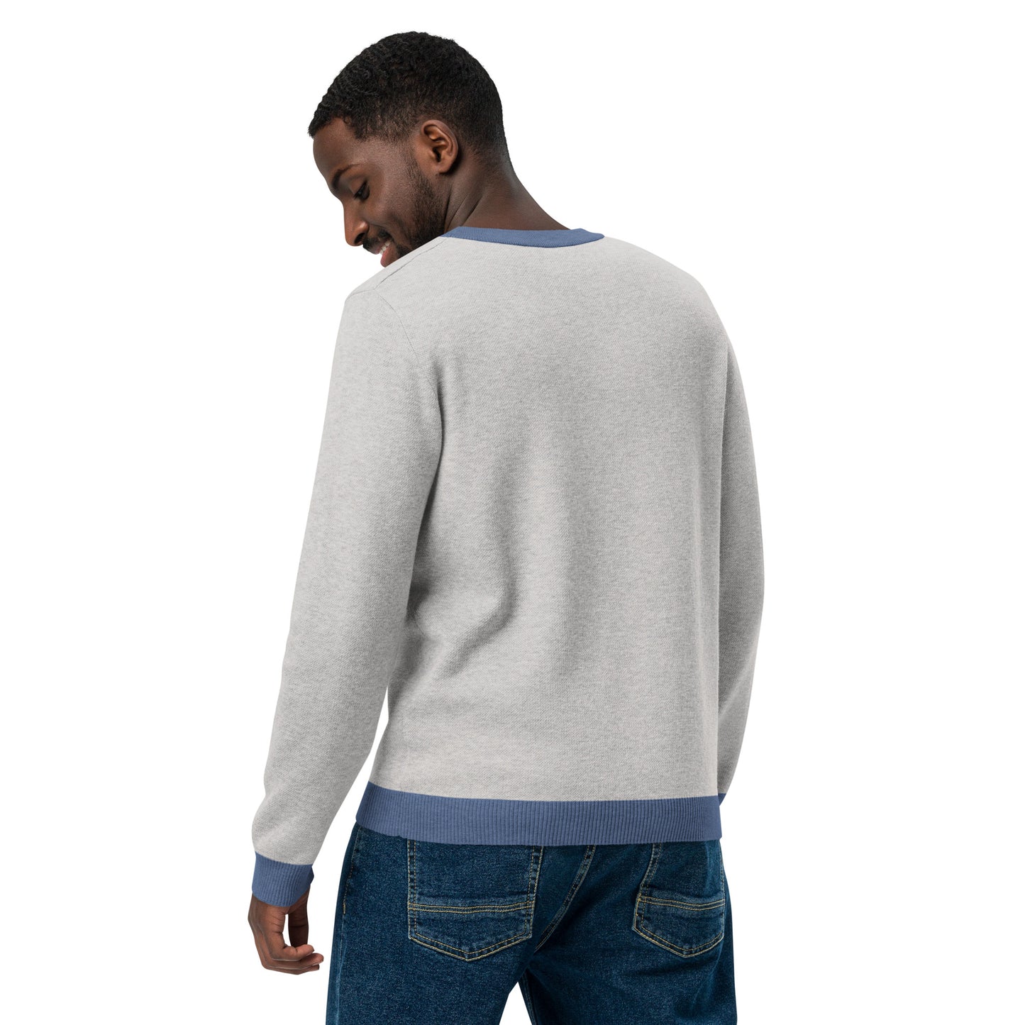 STAAJ Health Logo Knitted Crew Neck Sweater