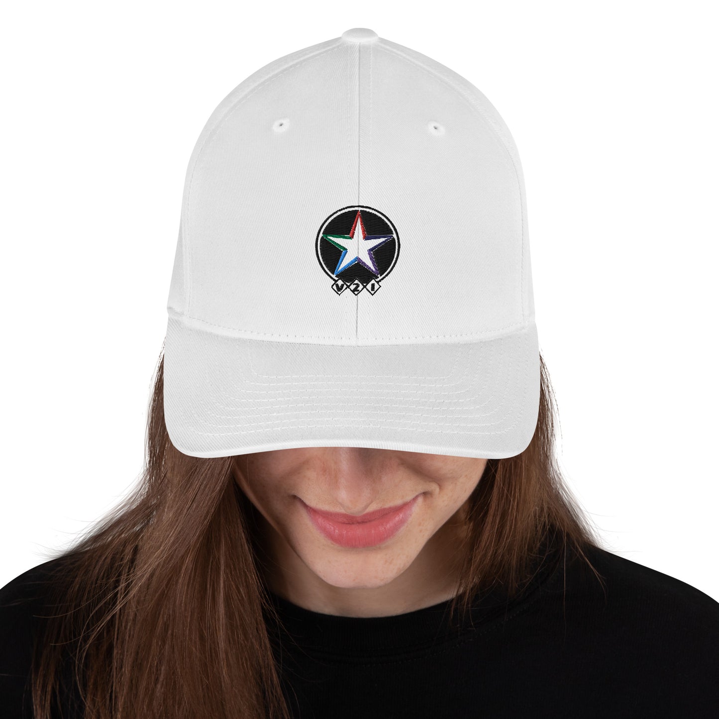 Vets2Industry White Structured Twill Cap