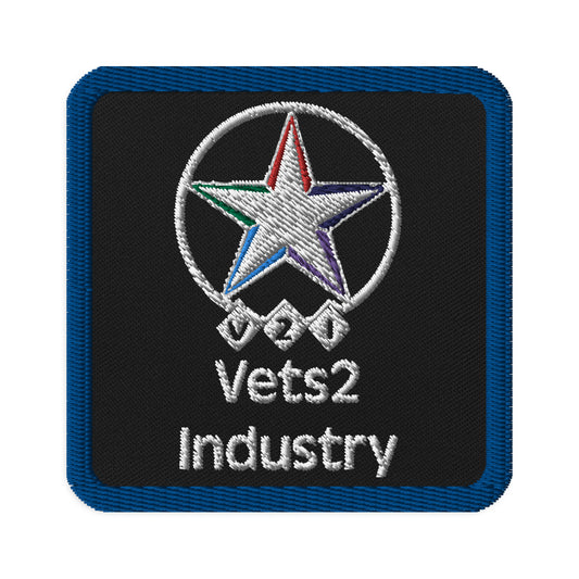 Vets2Industry Embroidered Patches