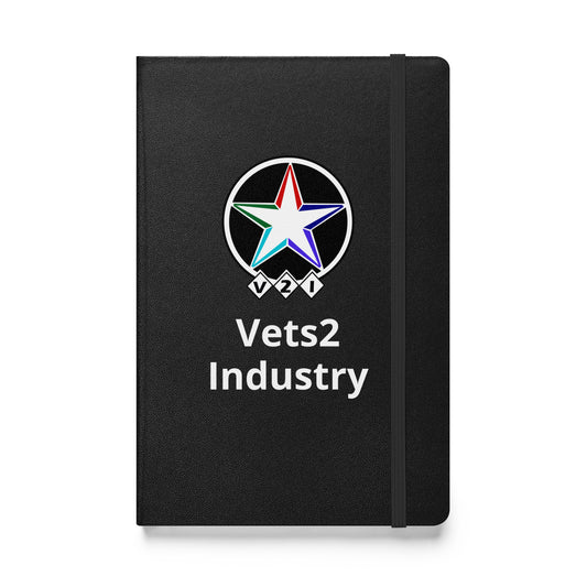 Vets2Industry Hardcover Bound Notebook