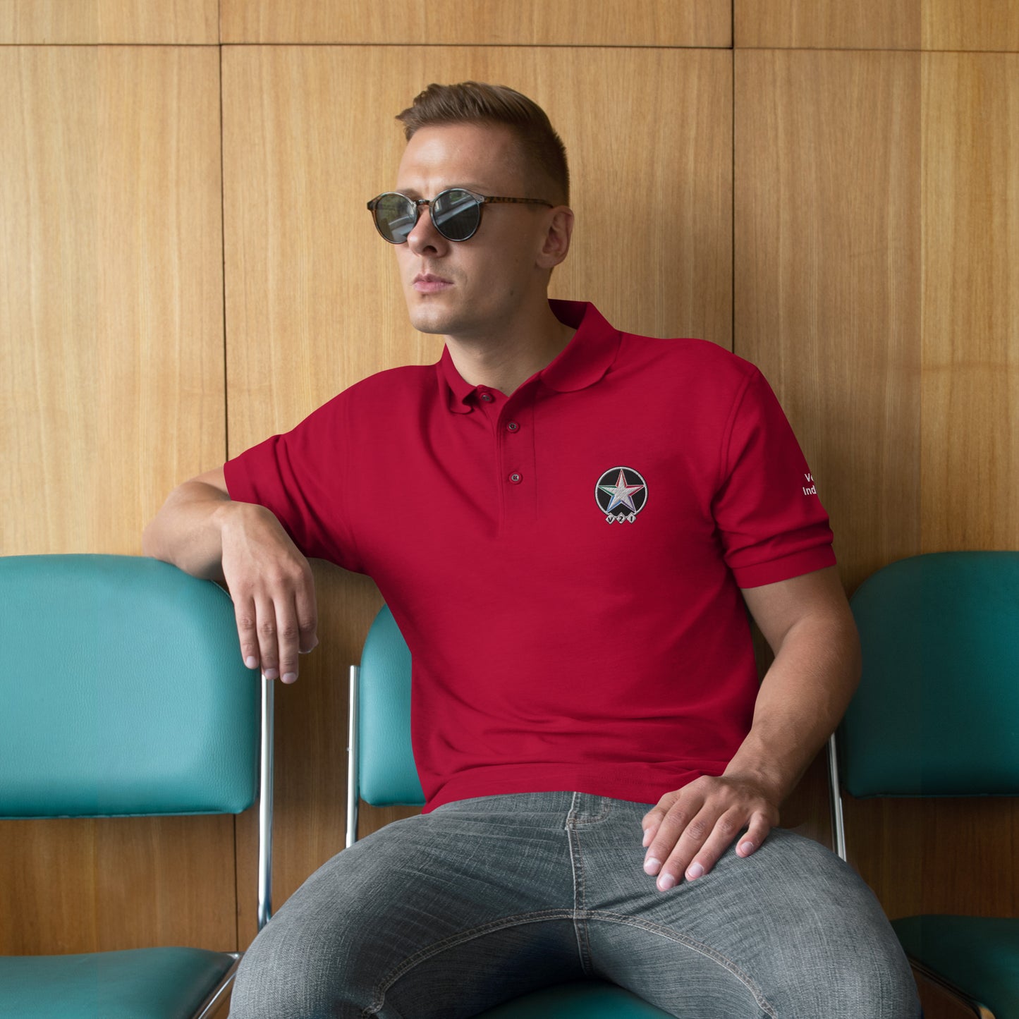 Vets2Industry Men's Premium Polo