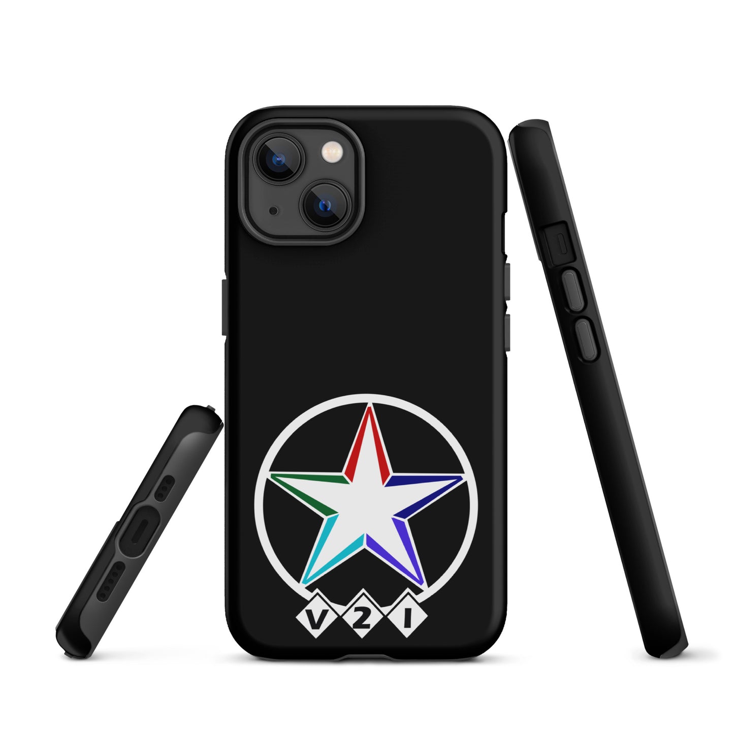 Vets2Industry Black Tough Case for iPhone®