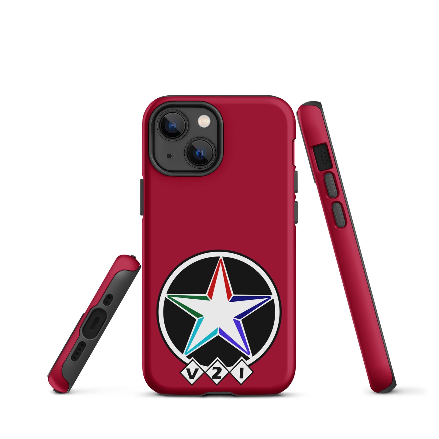 Vets2Industry Red Tough Case for iPhone®