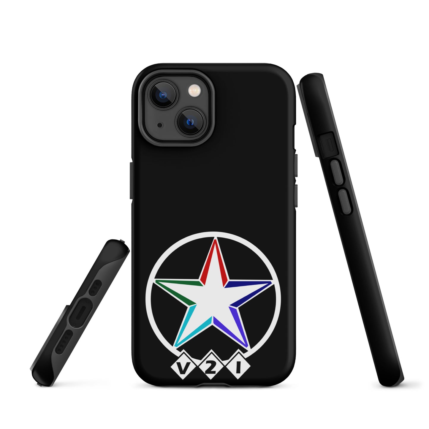 Vets2Industry Black Tough Case for iPhone®