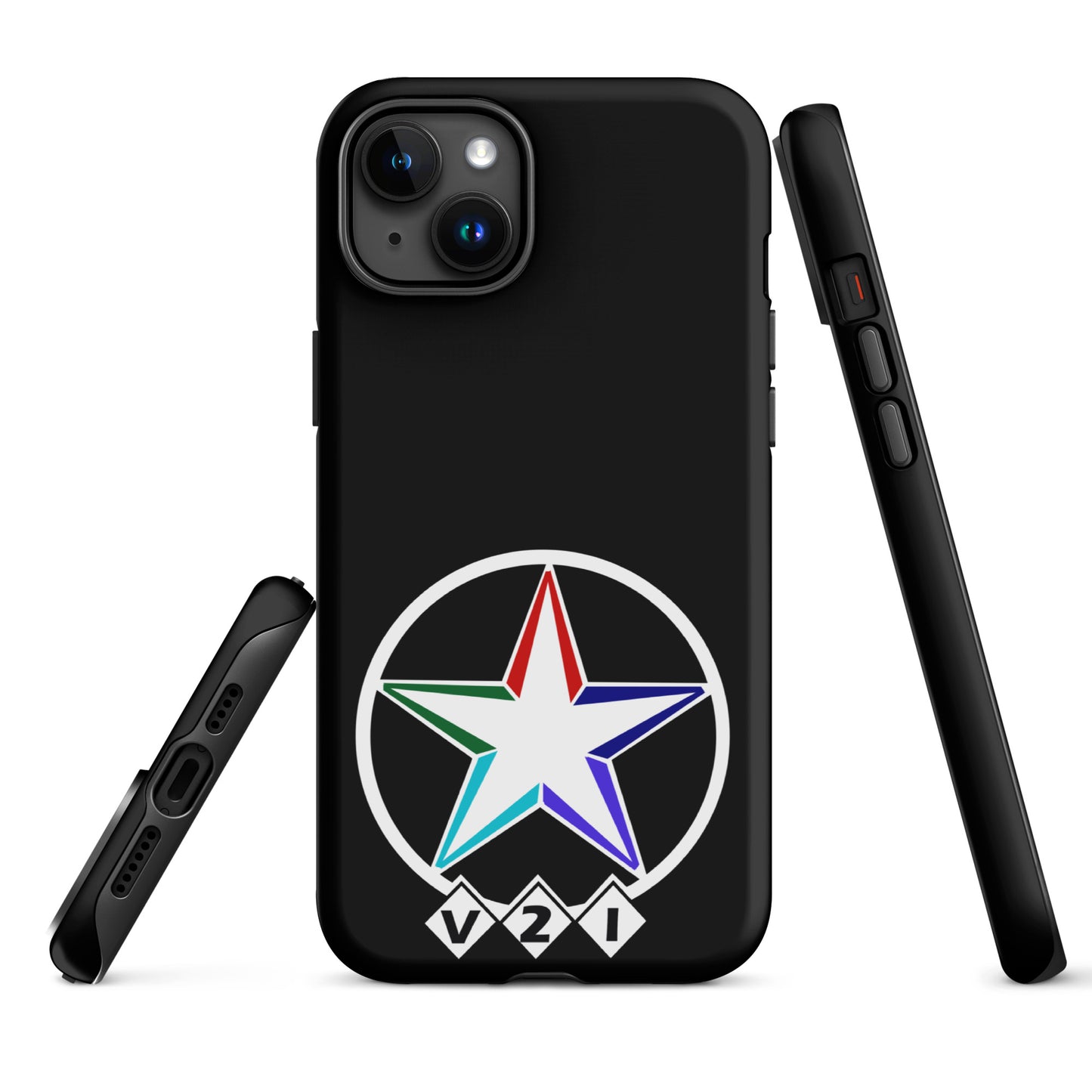 Vets2Industry Black Tough Case for iPhone®