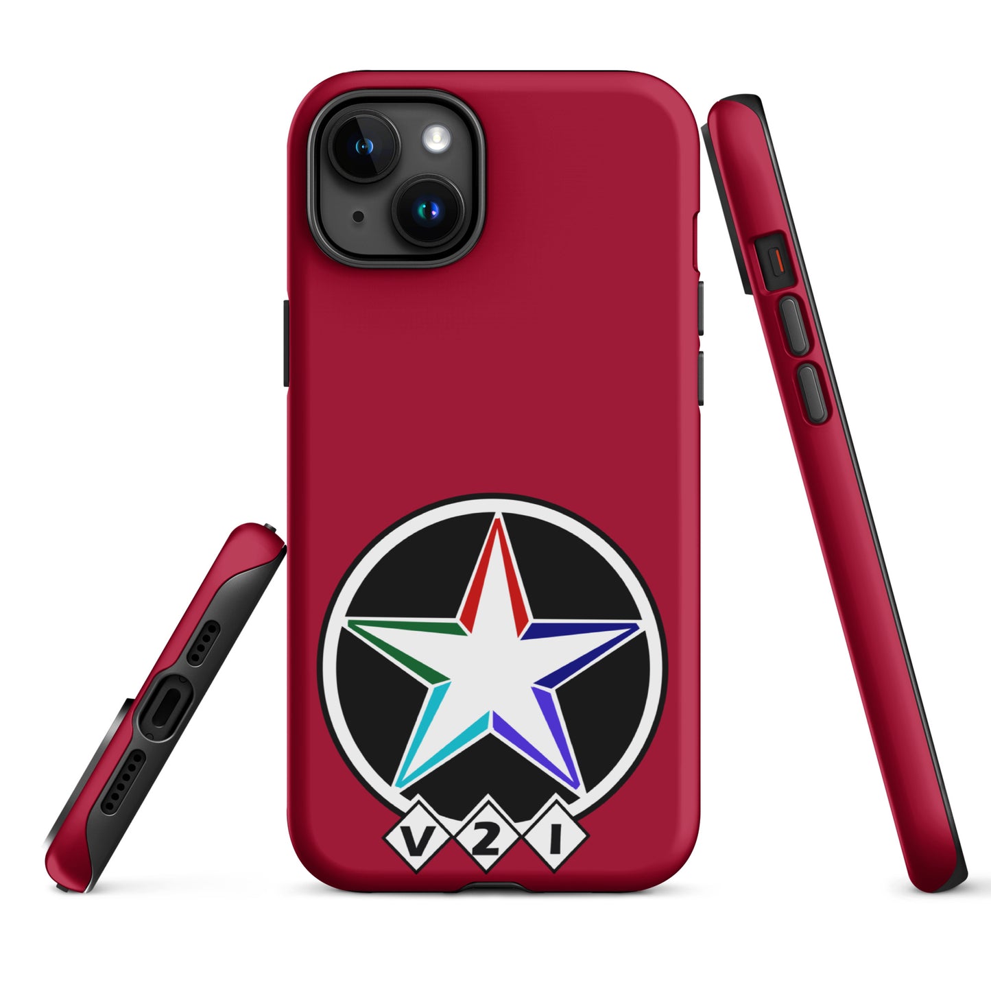 Vets2Industry Red Tough Case for iPhone®