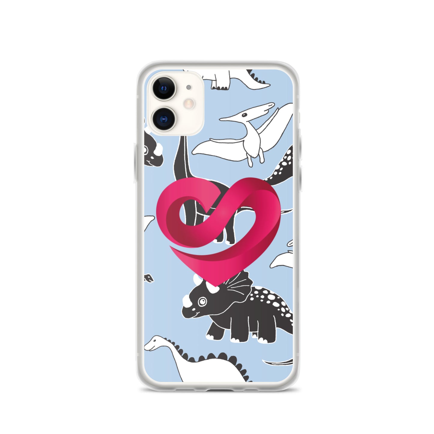 STAAJ Heart-S Dinosaur iPhone Case