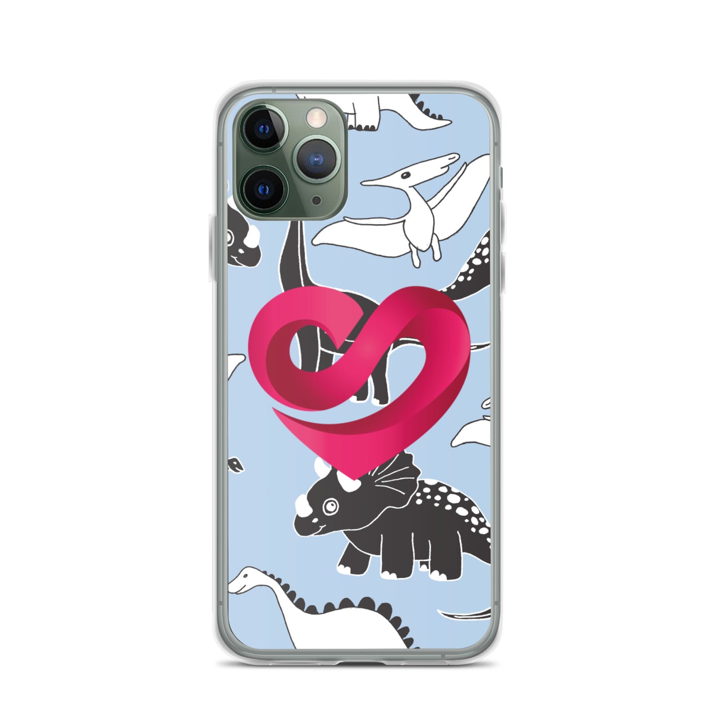 STAAJ Heart-S Dinosaur iPhone Case