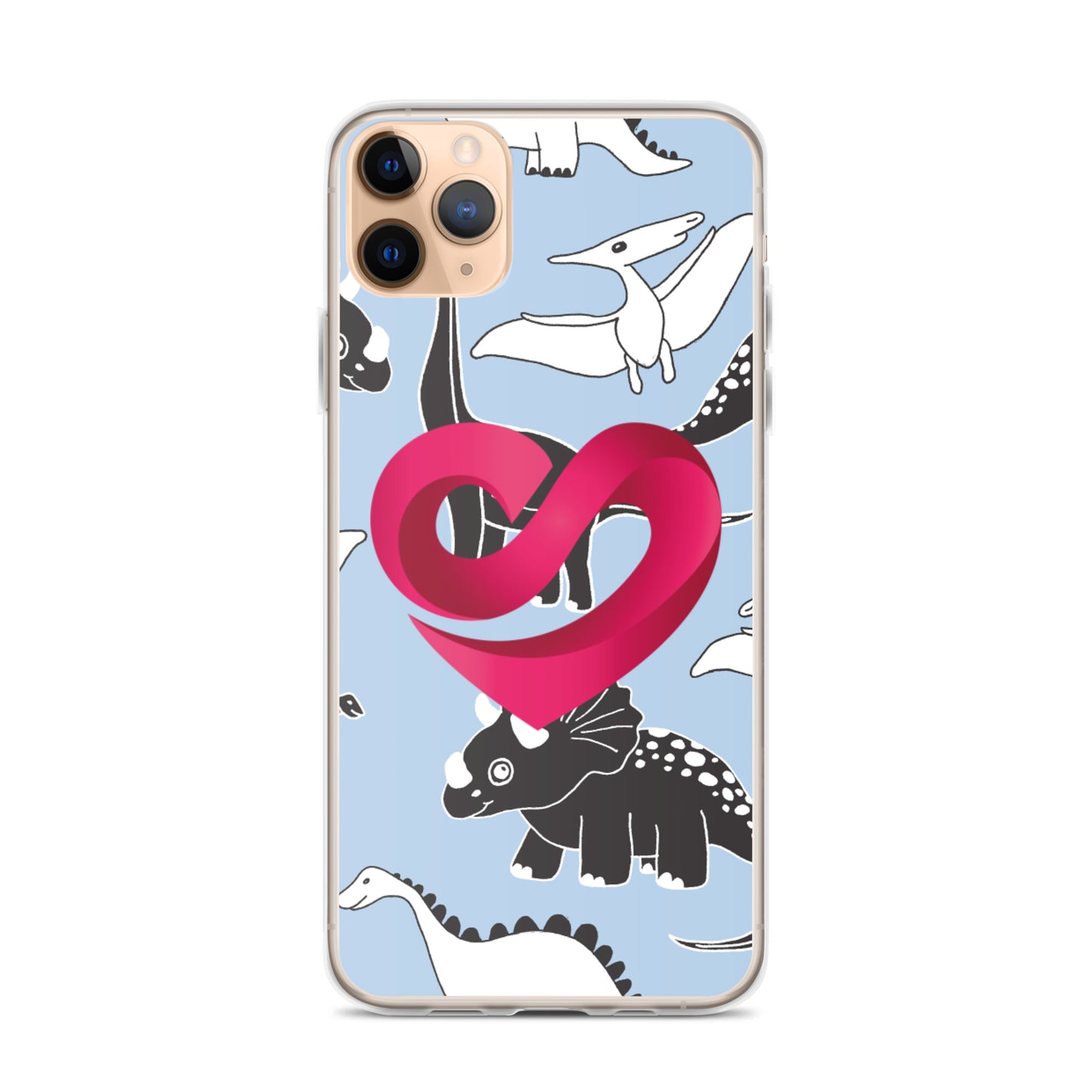 STAAJ Heart-S Dinosaur iPhone Case