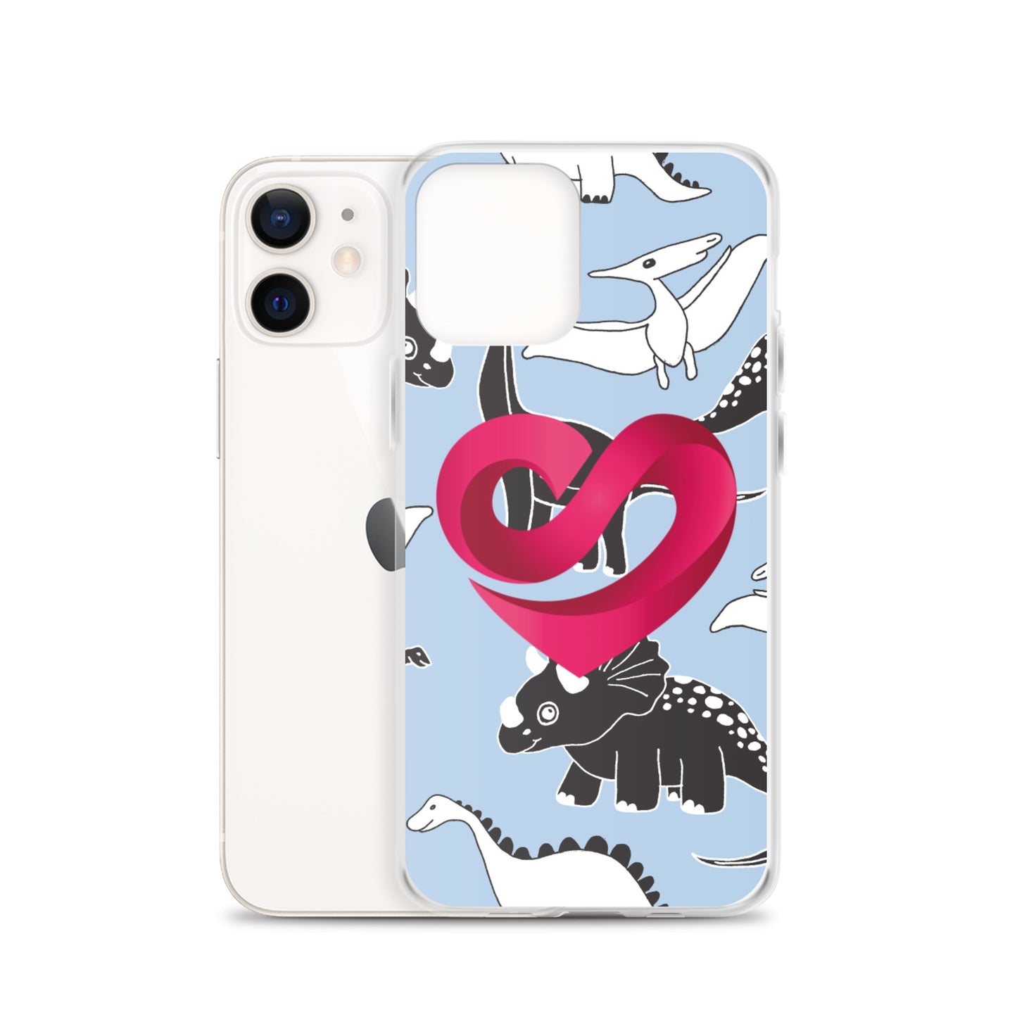 STAAJ Heart-S Dinosaur iPhone Case