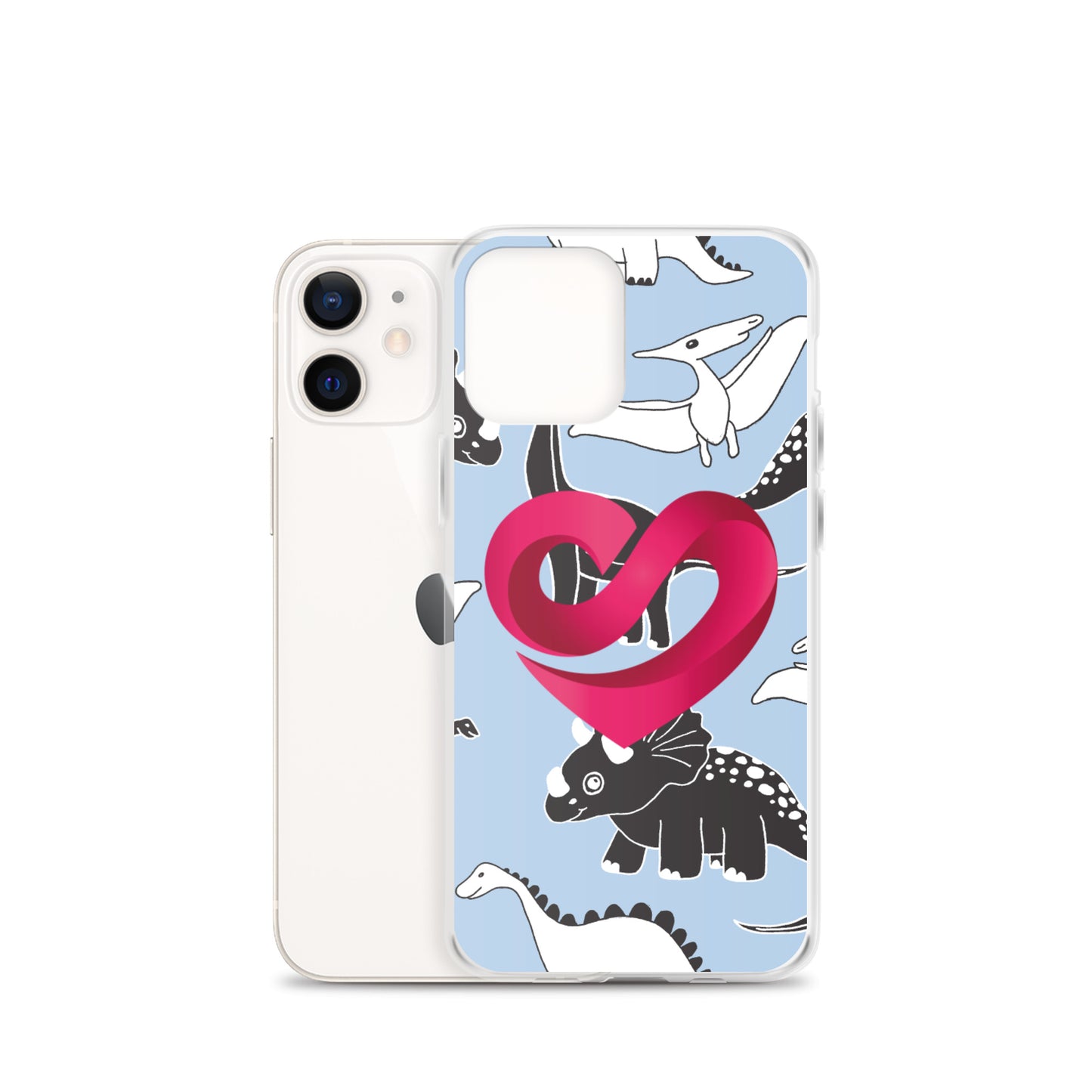 STAAJ Heart-S Dinosaur iPhone Case