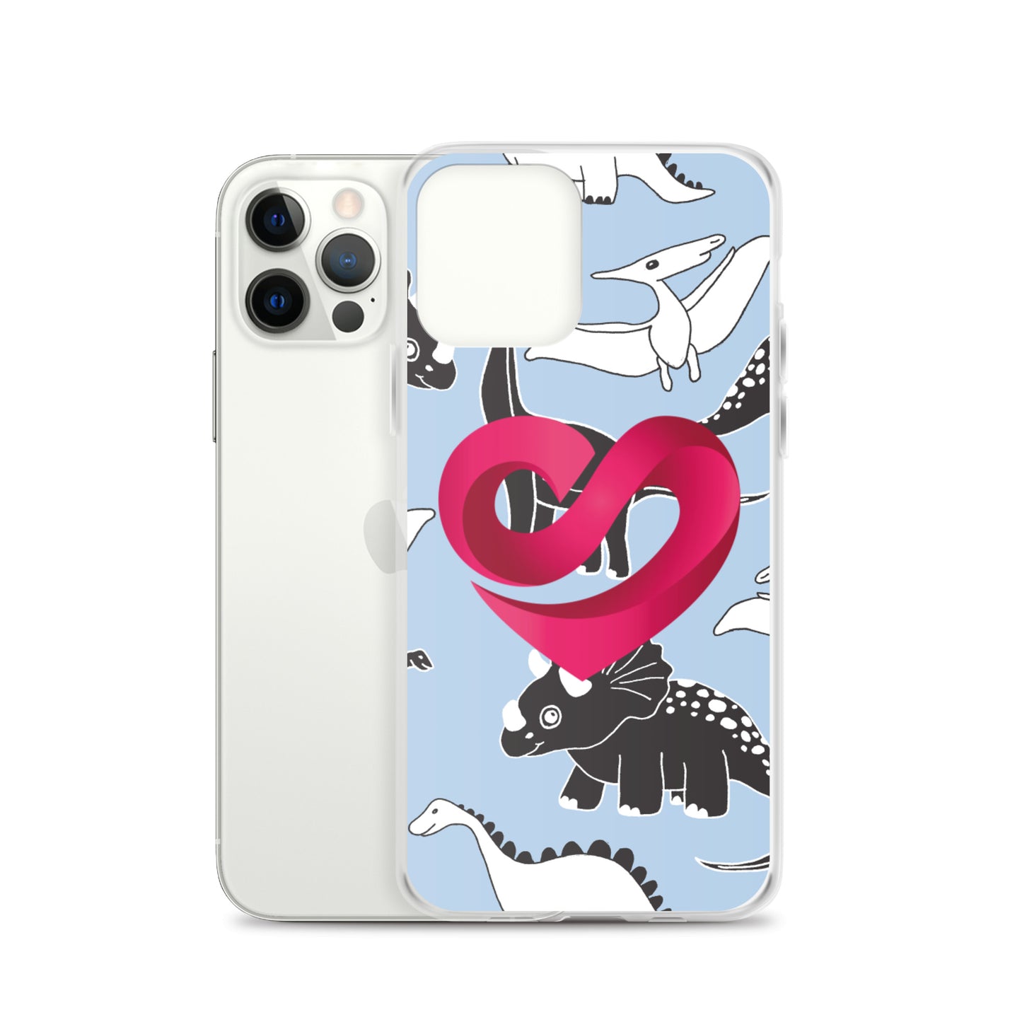 STAAJ Heart-S Dinosaur iPhone Case