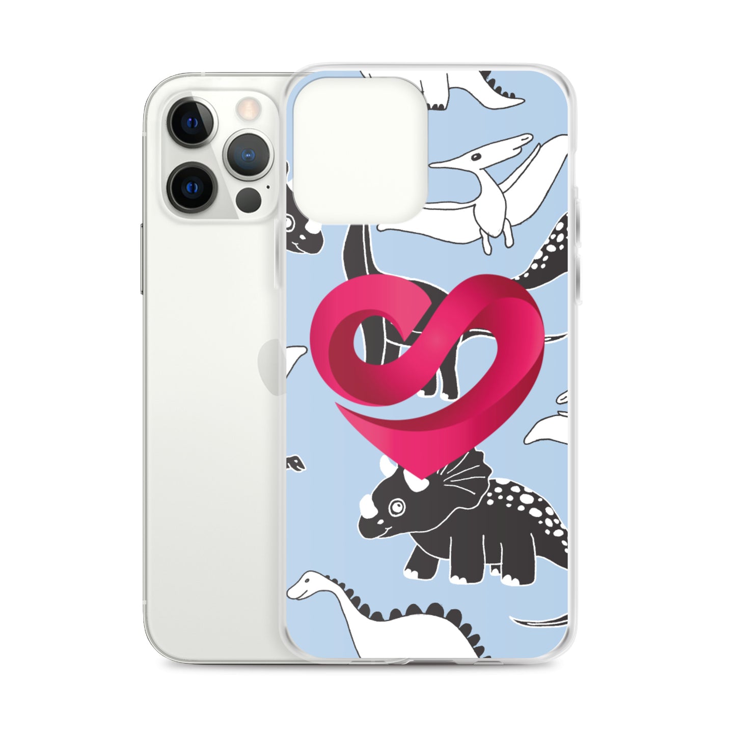 STAAJ Heart-S Dinosaur iPhone Case