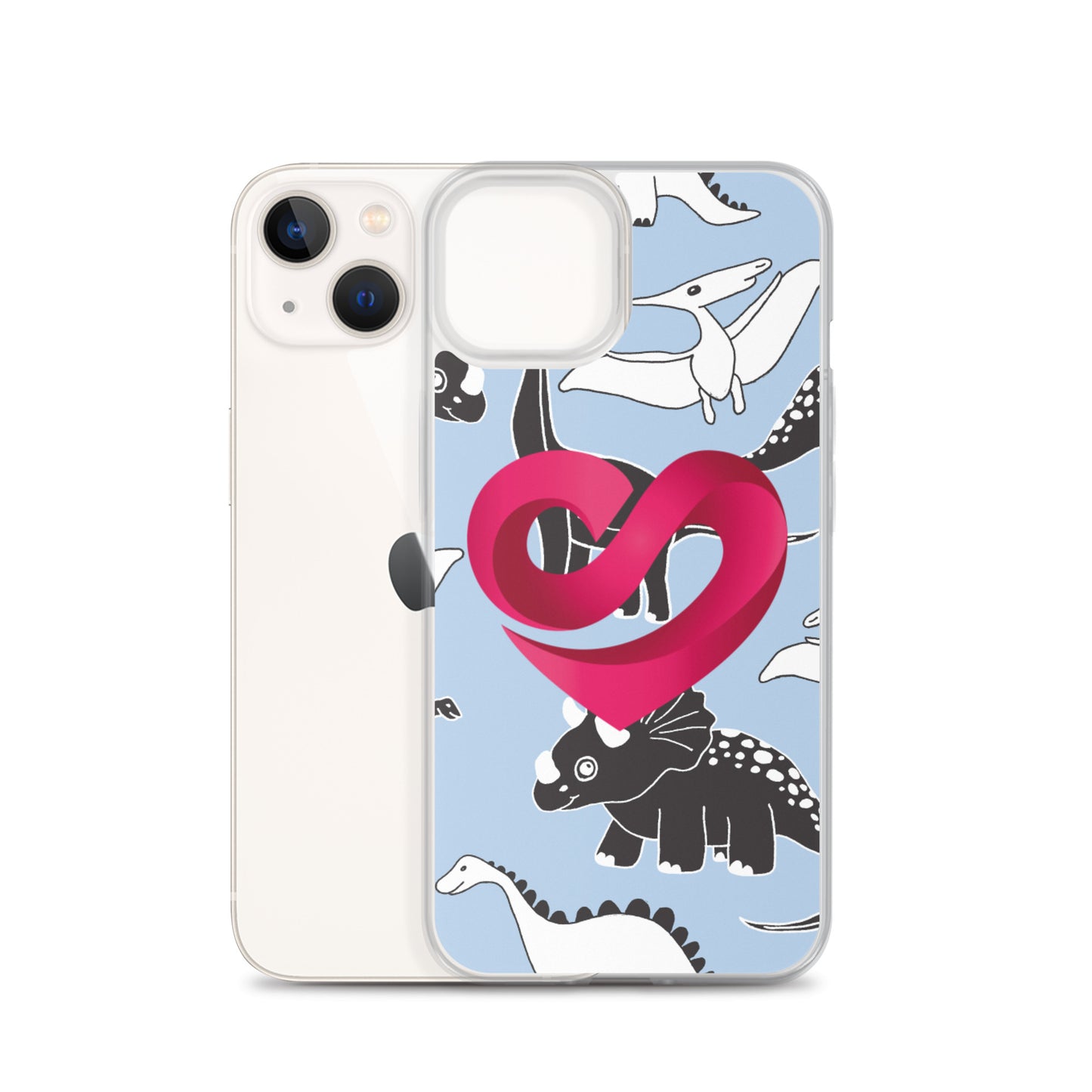 STAAJ Heart-S Dinosaur iPhone Case