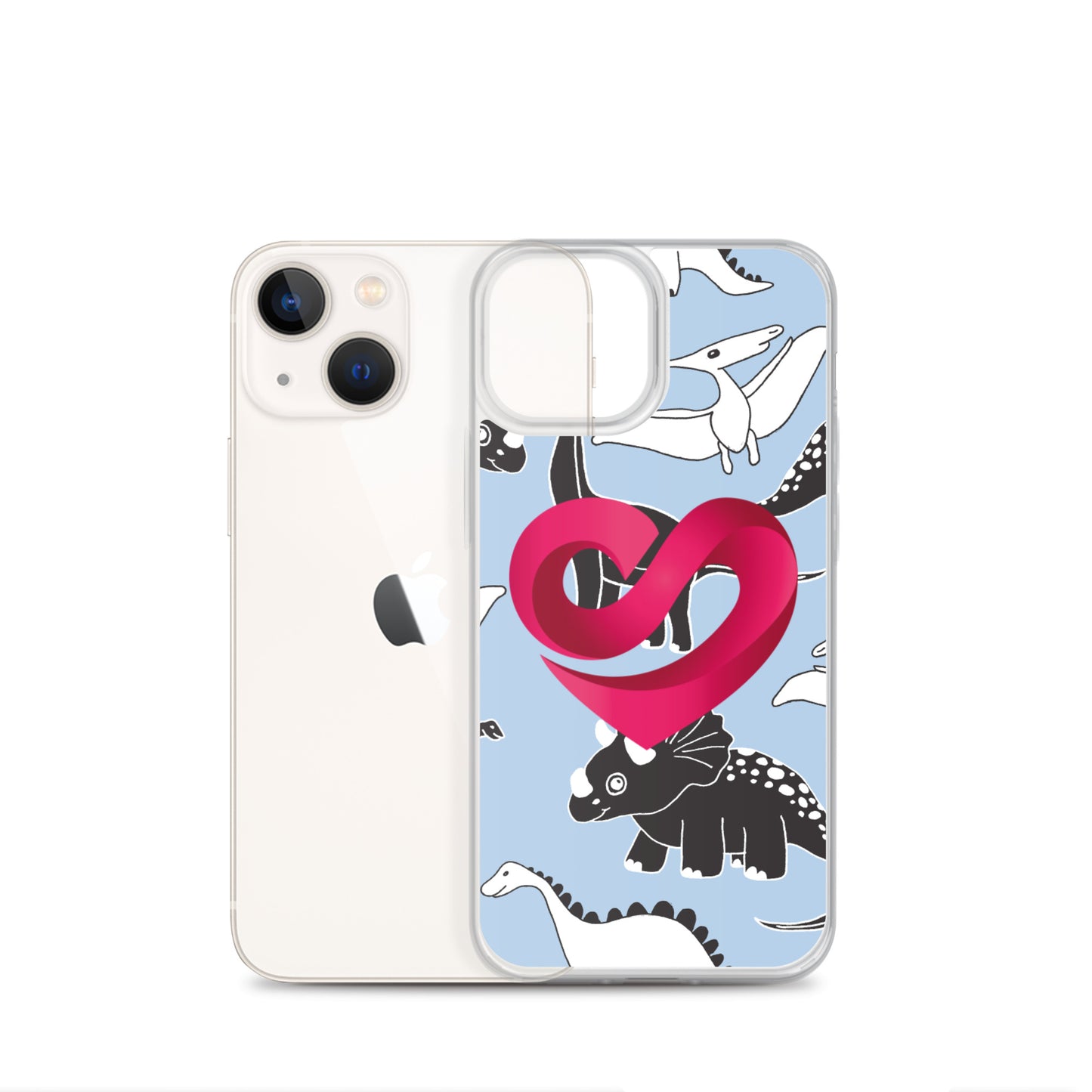 STAAJ Heart-S Dinosaur iPhone Case