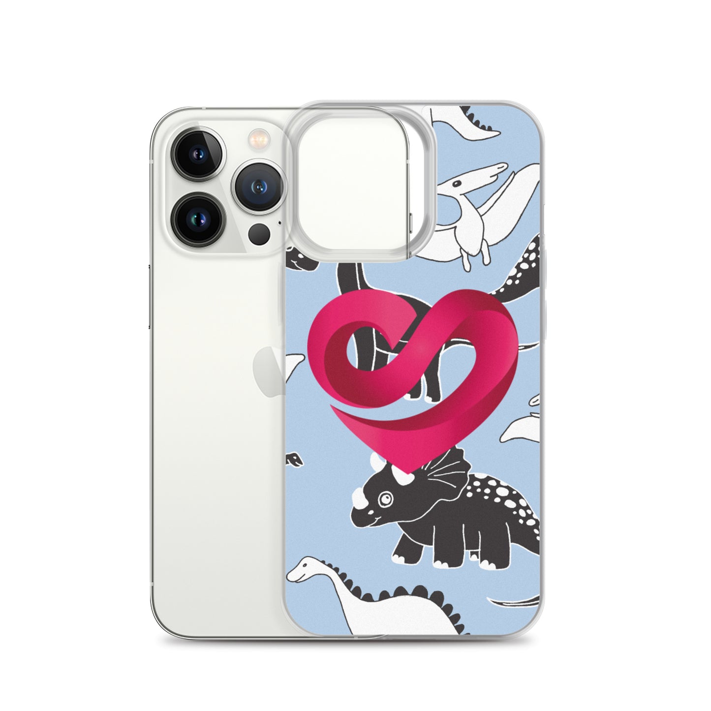 STAAJ Heart-S Dinosaur iPhone Case