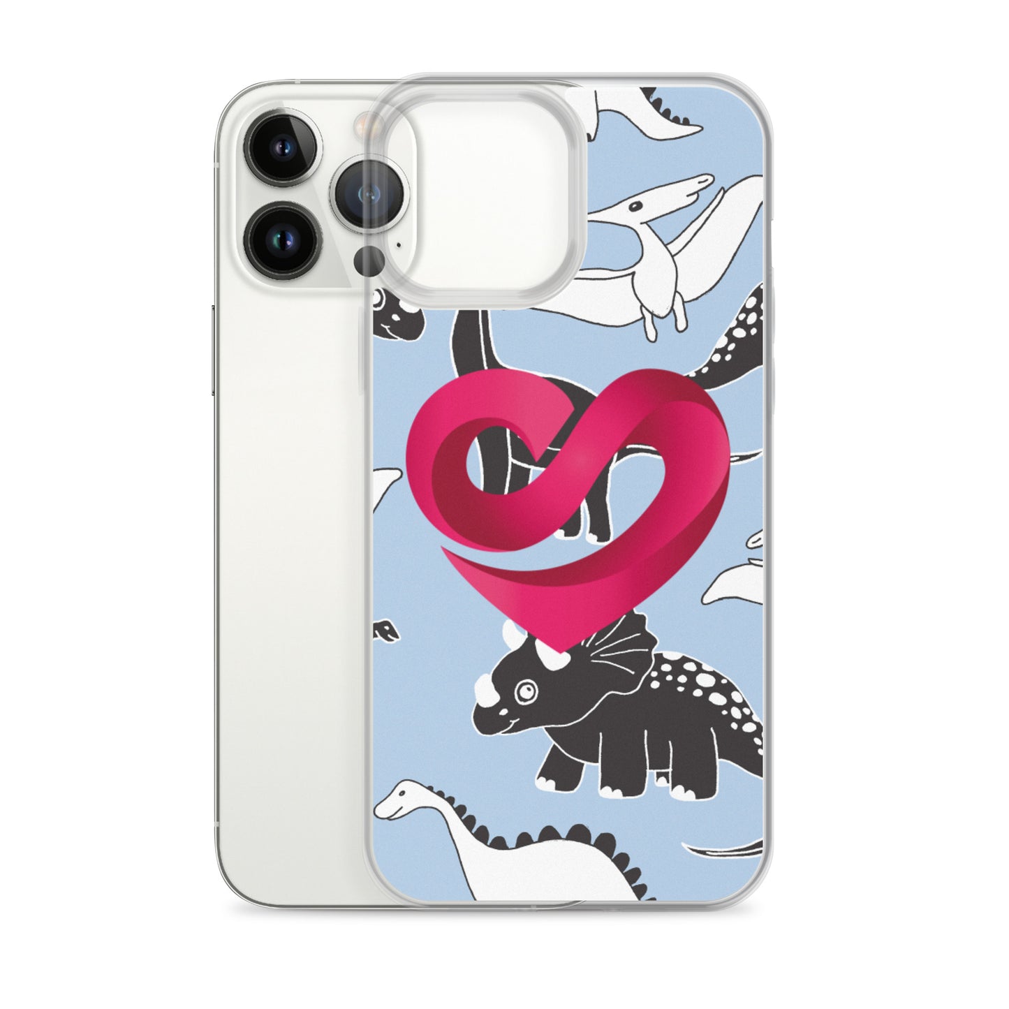 STAAJ Heart-S Dinosaur iPhone Case