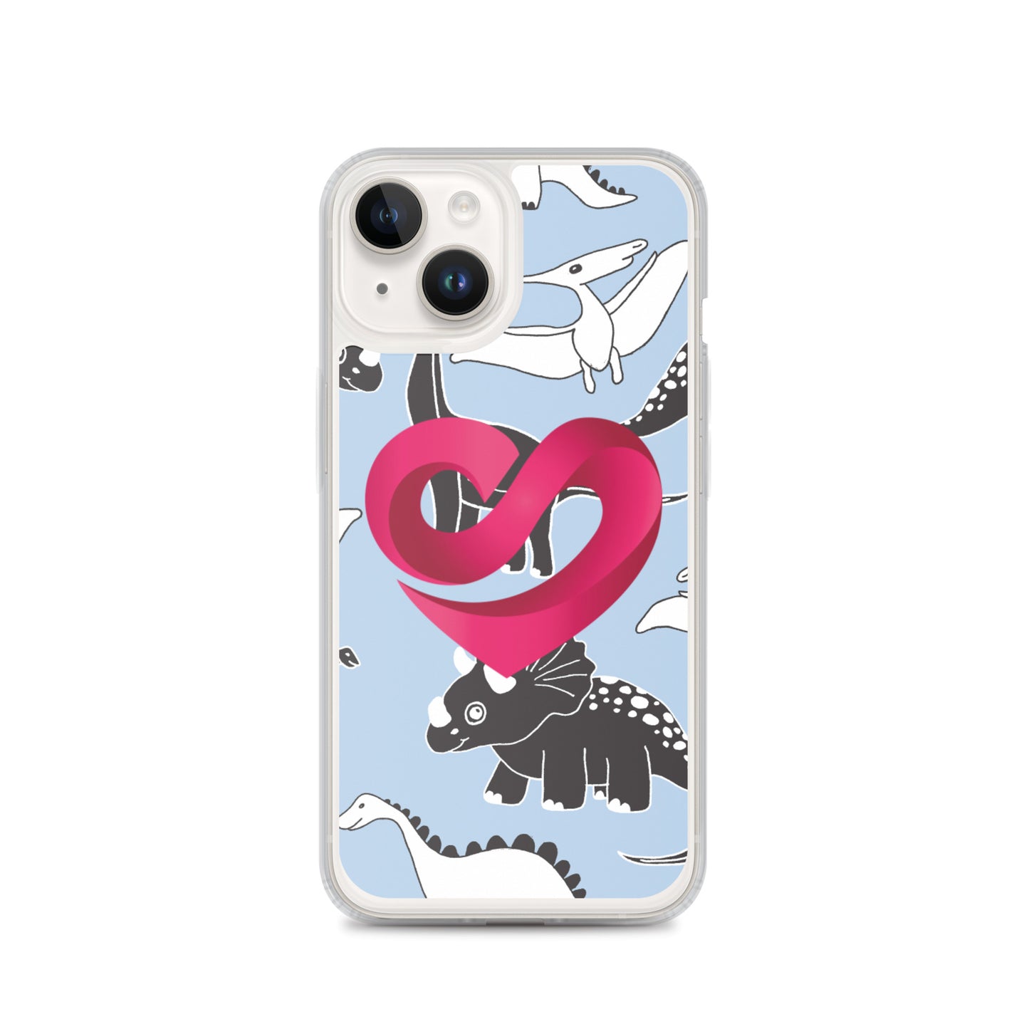 STAAJ Heart-S Dinosaur iPhone Case