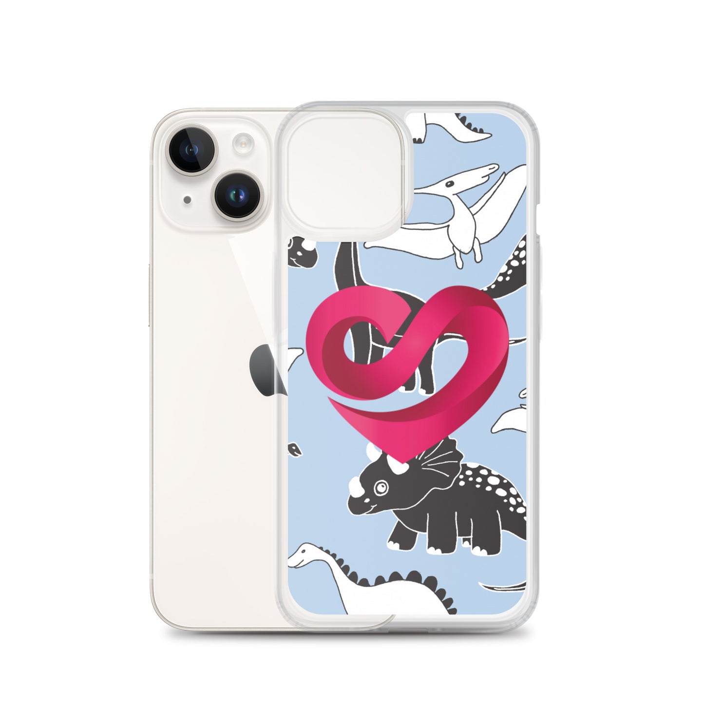 STAAJ Heart-S Dinosaur iPhone Case