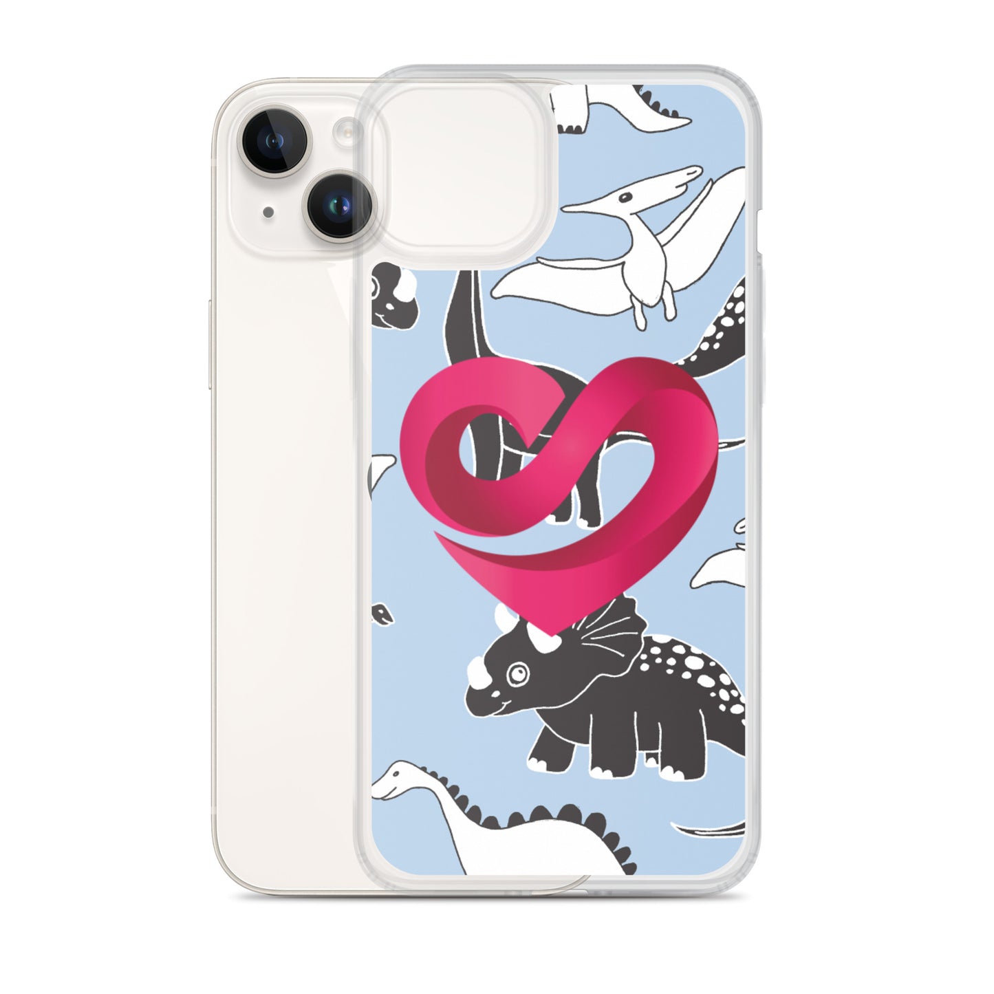 STAAJ Heart-S Dinosaur iPhone Case