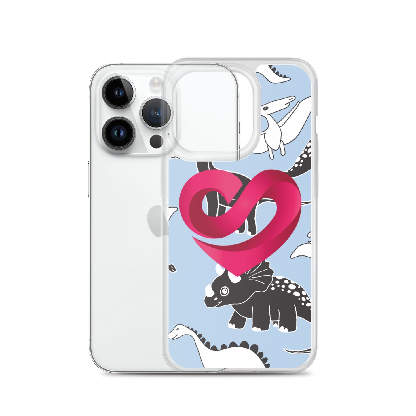 STAAJ Heart-S Dinosaur iPhone Case