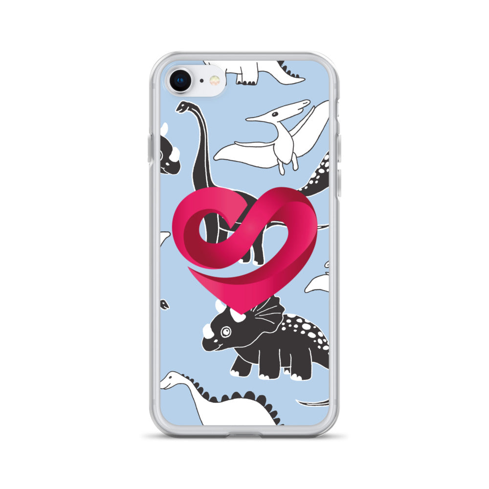 STAAJ Heart-S Dinosaur iPhone Case