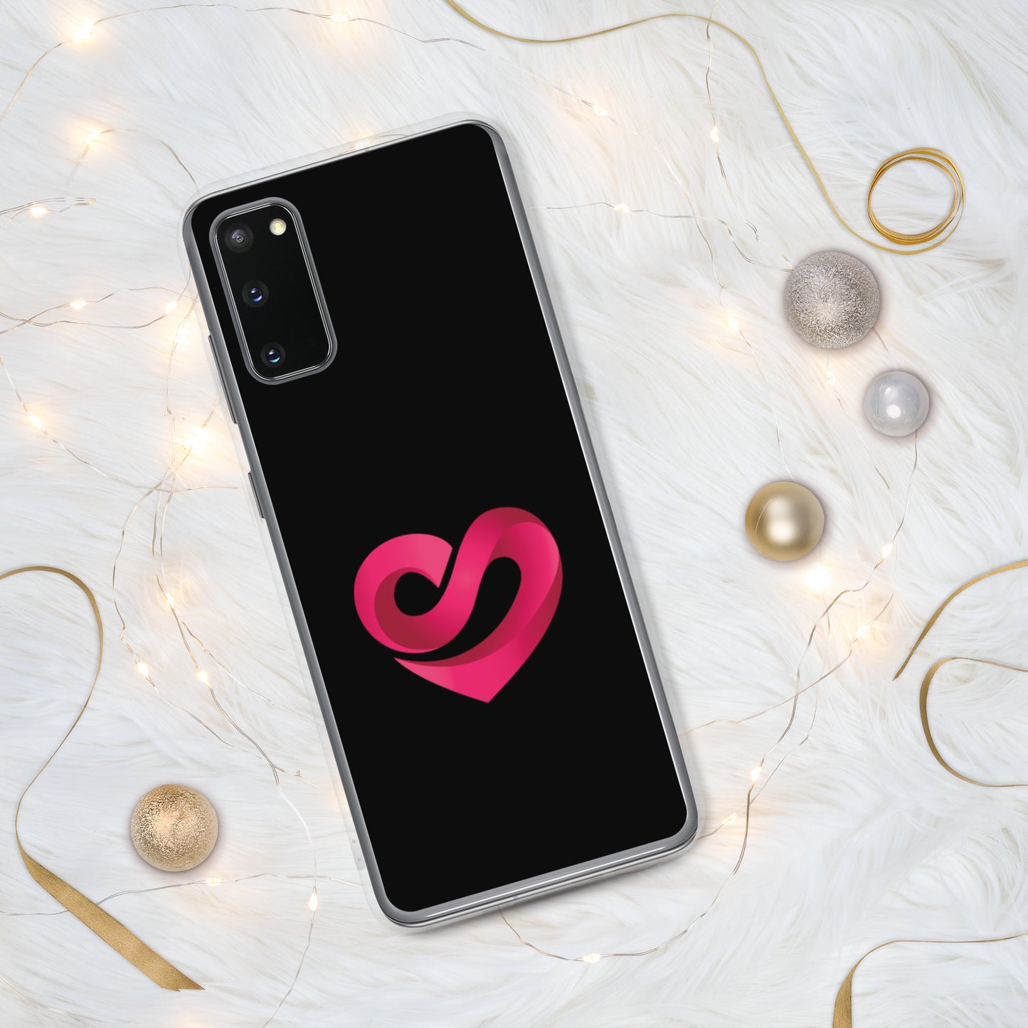 STAAJ Heart-S Black Samsung Case