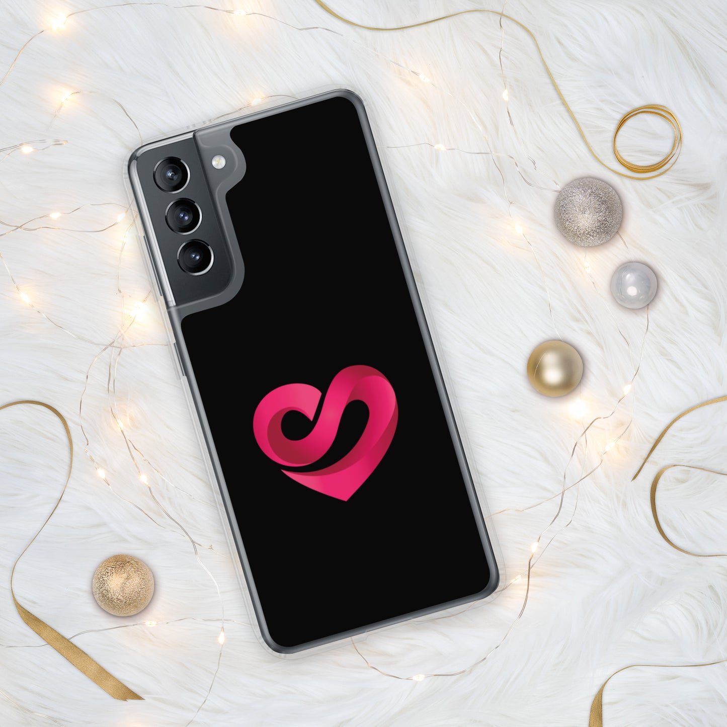 STAAJ Heart-S Black Samsung Case