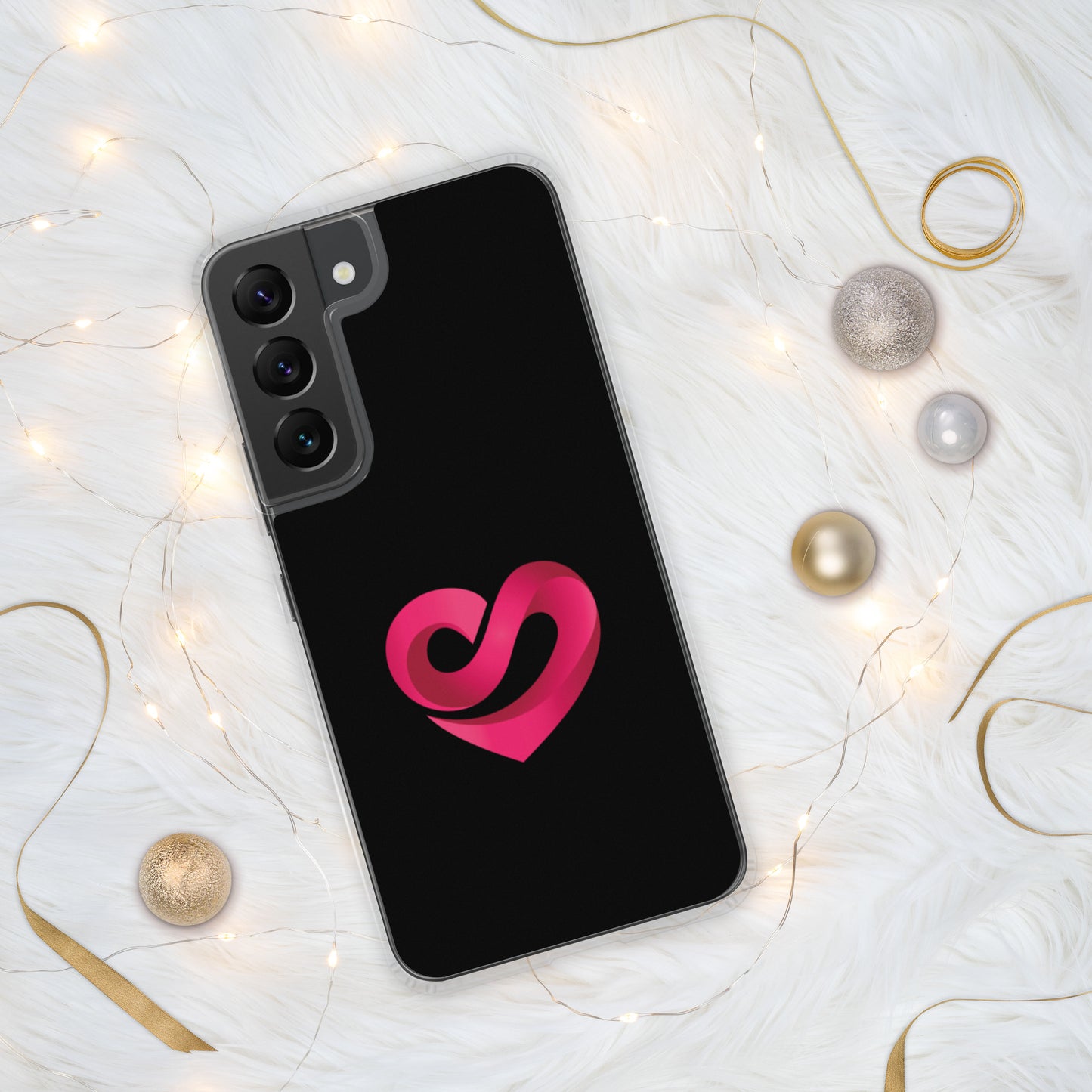 STAAJ Heart-S Black Samsung Case