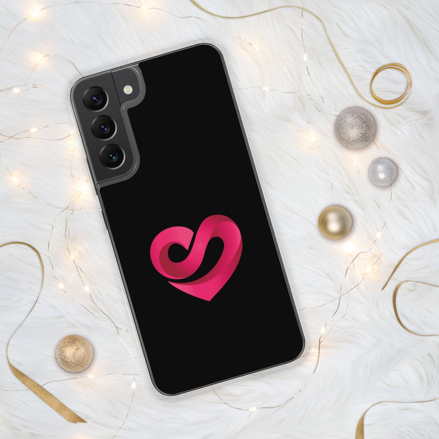 STAAJ Heart-S Black Samsung Case