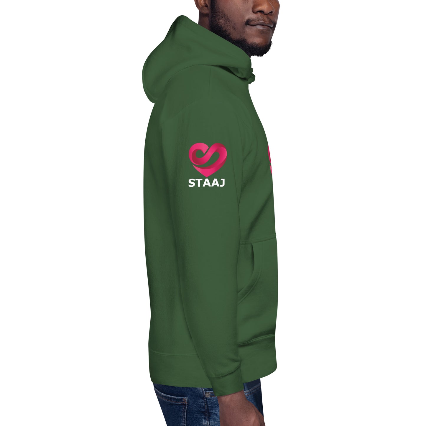 STAAJ Heart-S Multi Unisex Hoodie