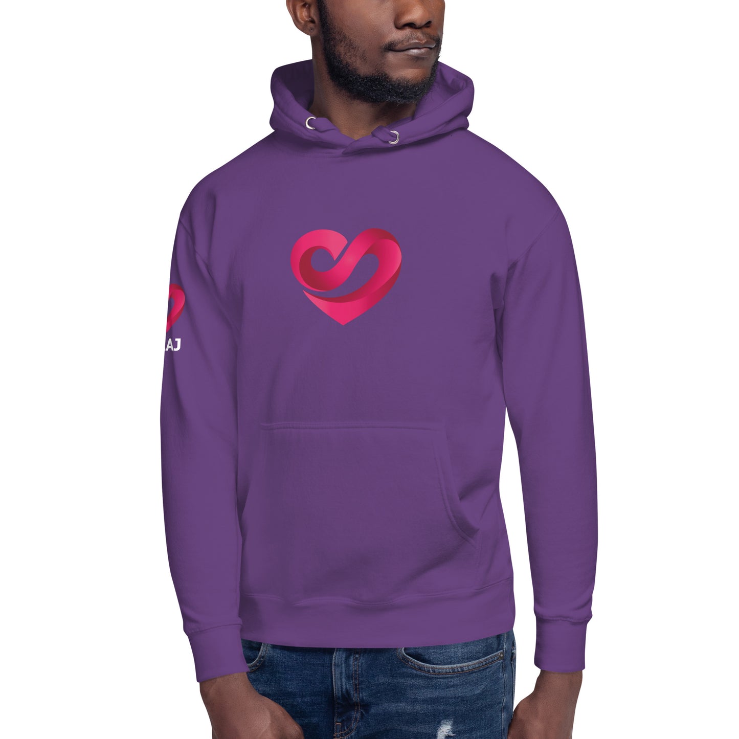 STAAJ Heart-S Multi Unisex Hoodie