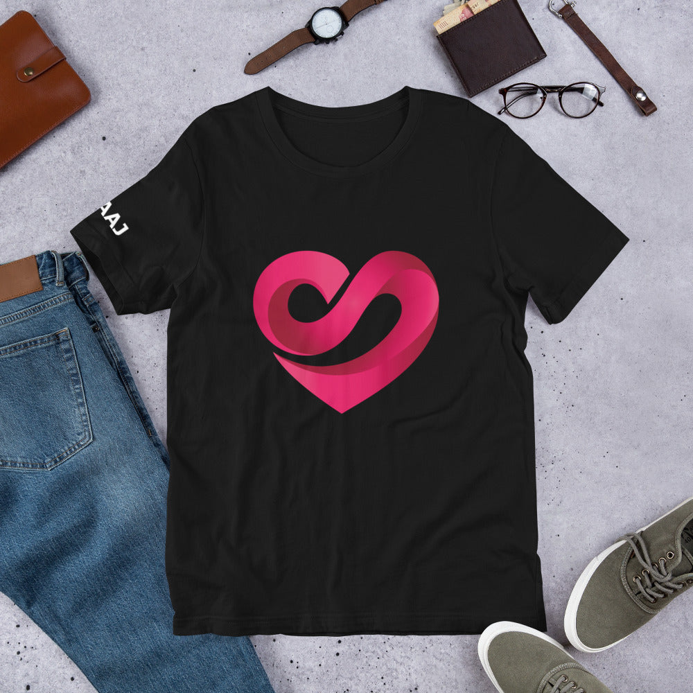 STAAJ Heart-S Logo Unisex T-Shirt