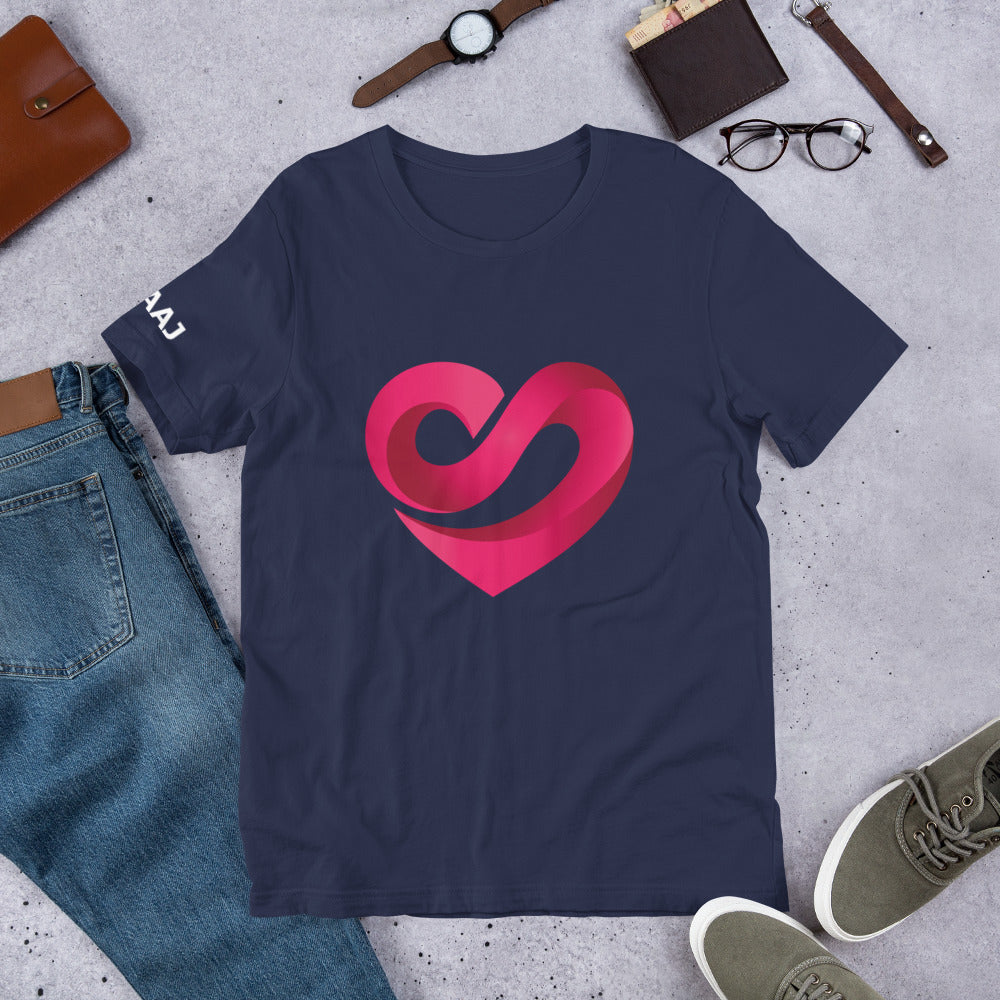 STAAJ Heart-S Logo Unisex T-Shirt