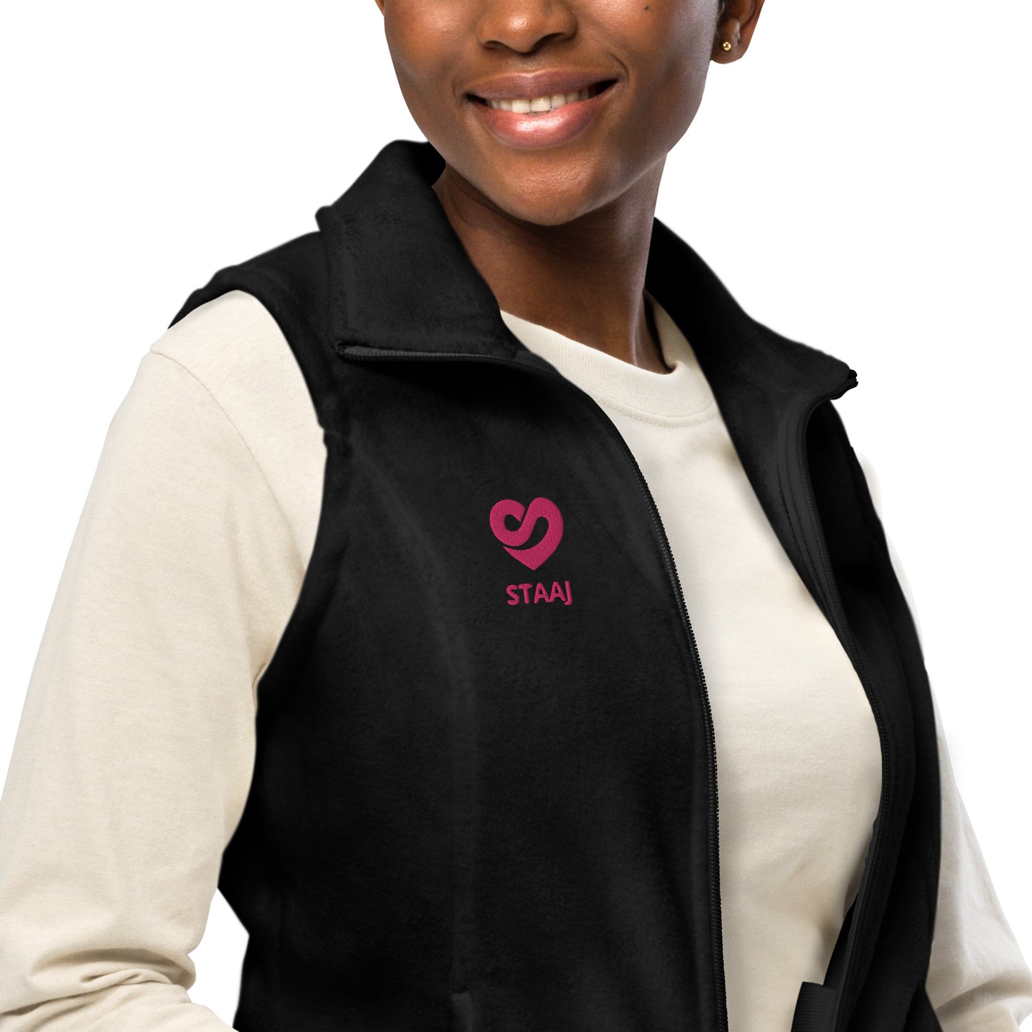 STAAJ Heart-S Women’s Columbia fleece vest